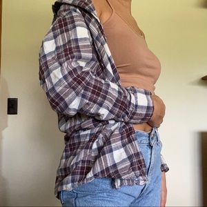 Cute flannel button down